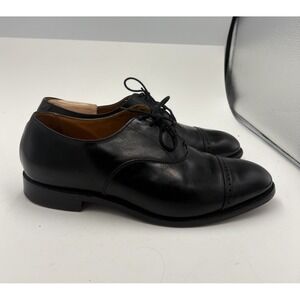 Trickers Mens Leather Oxford Lace Up Dress Shoes Black UK 10.5 US 11.5
